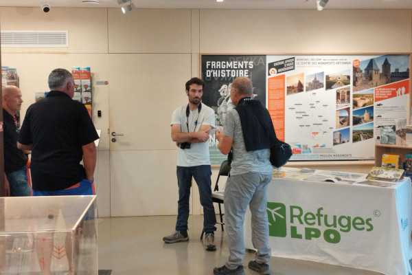 Stand Refuges LPO © Oppidum d'Ensérune